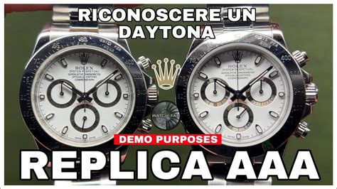 riconoscere rolex aaa|rolex daytona identification.